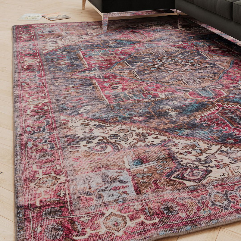 Vintage Look Area Rug, Rectangle 160 x 230 cm