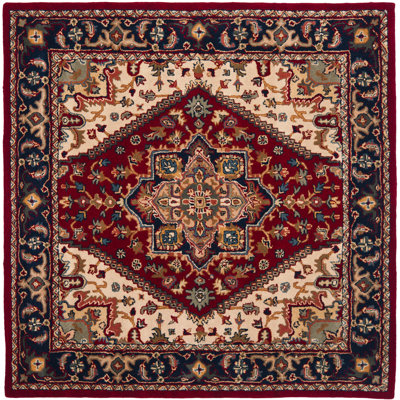 Balthrop Hand Tufted Wool Oriental Rug