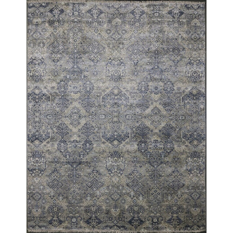 Tapis contemporain noué à la main Dover