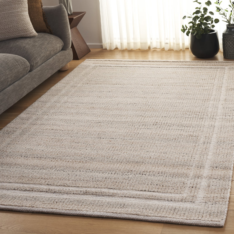 Natura 229 Hand Loomed Wool Geometric Rug, Rectangle 5' x 8'