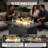 50000BTU Aluminum Frame Fire Pit