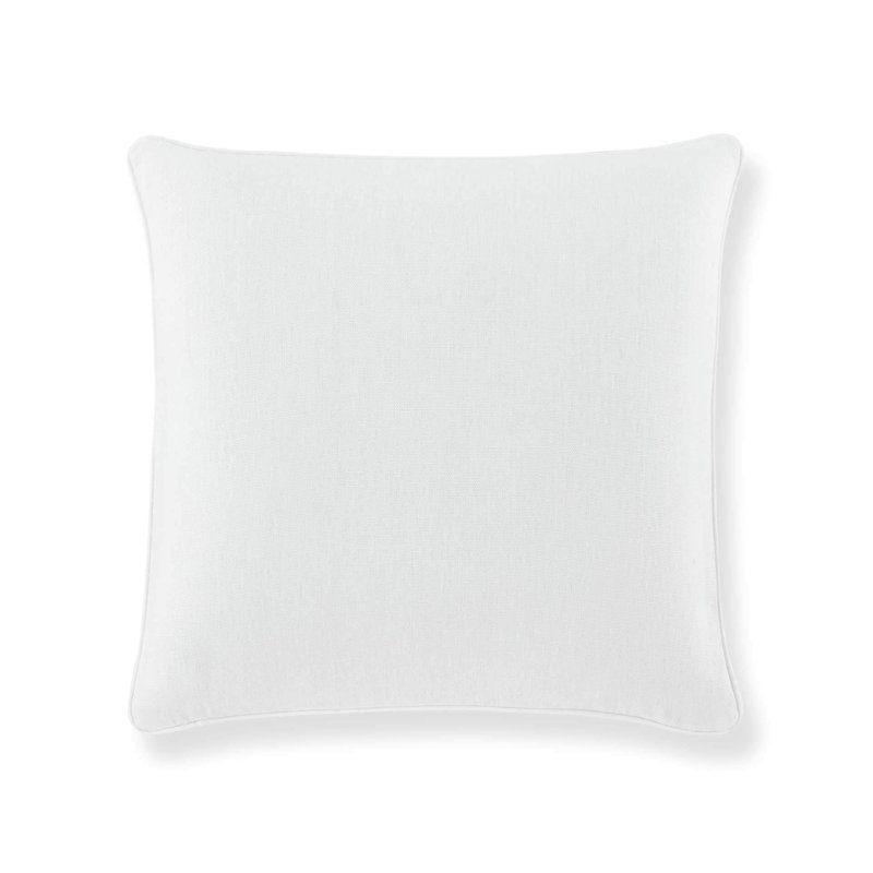 Housse et coussin rectangulaires 100% lin Rio, Blanc