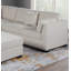Canapé modulaire avec repose-pieds