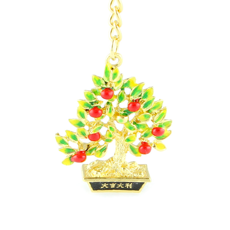 Porte-clés amulette Tangerine 108