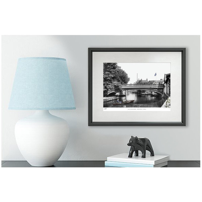 Guildford, Bridge 1904 by Francis Frith - Single Picture Frame Print, 28cm H x 36cm W x 2.3cm D