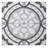Luv Amore Grey 8-in. Encaustic Spanish/Moroccan Patterned Matte Porcelain Wall & Floor Tile
