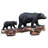 Two Black Bears Statue