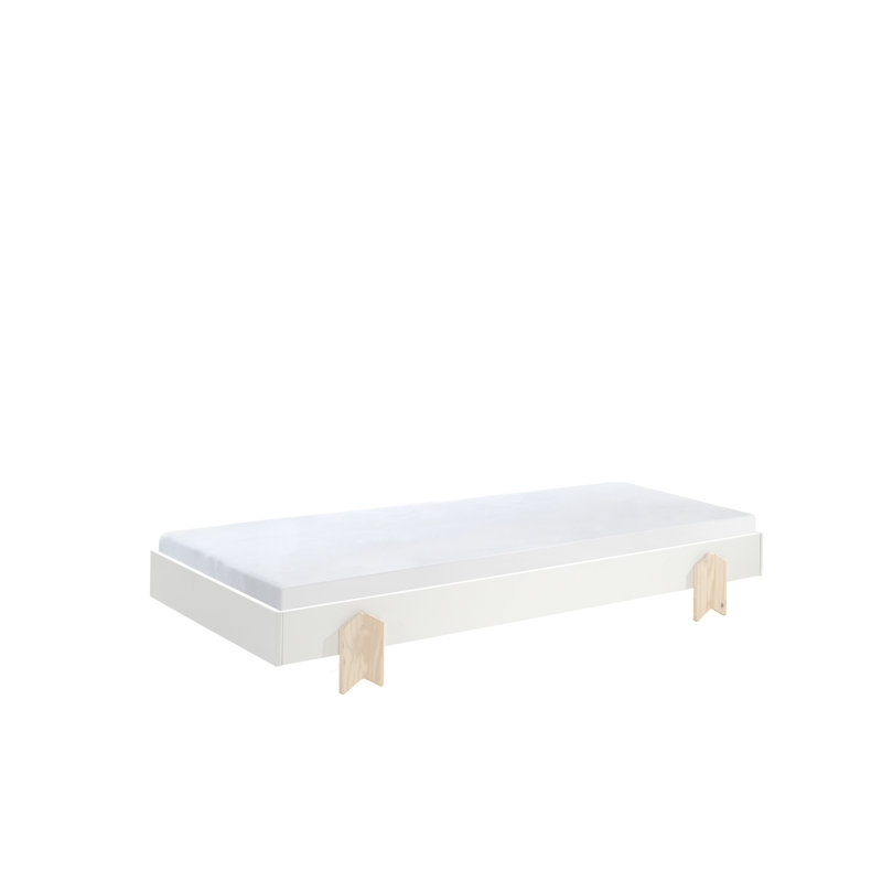 Cot Bed / Toddler (70 x 140cm) Bed Frames by Vipack, White