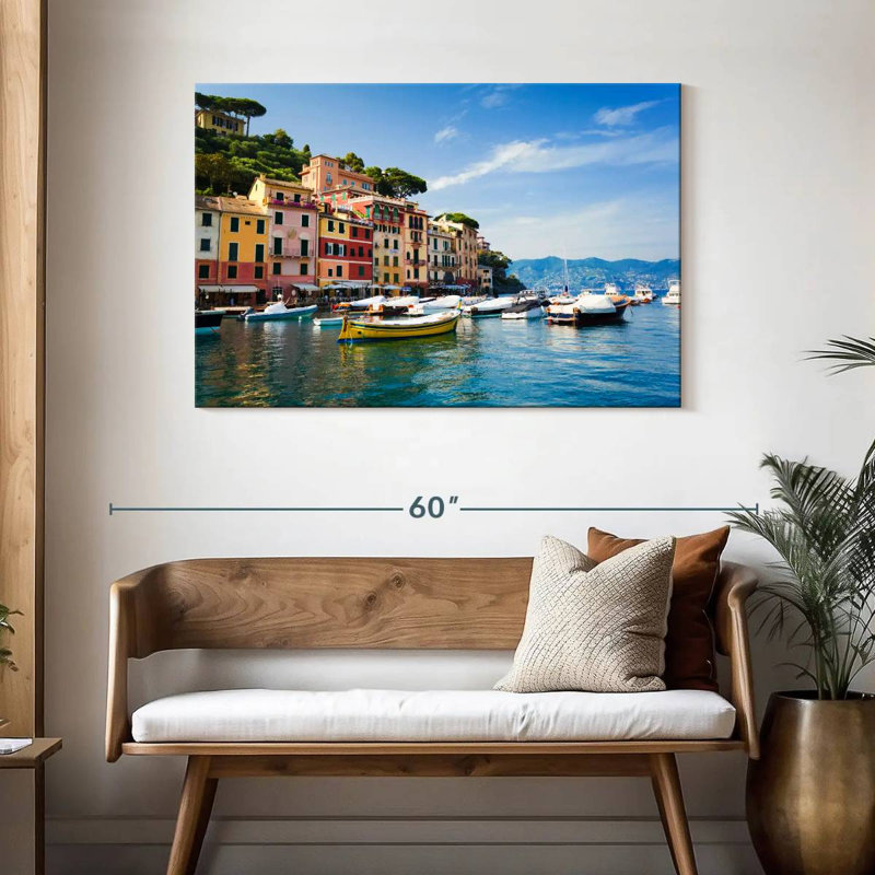 Sebbie Portofino, bord de mer, H 30 po x l 45 po