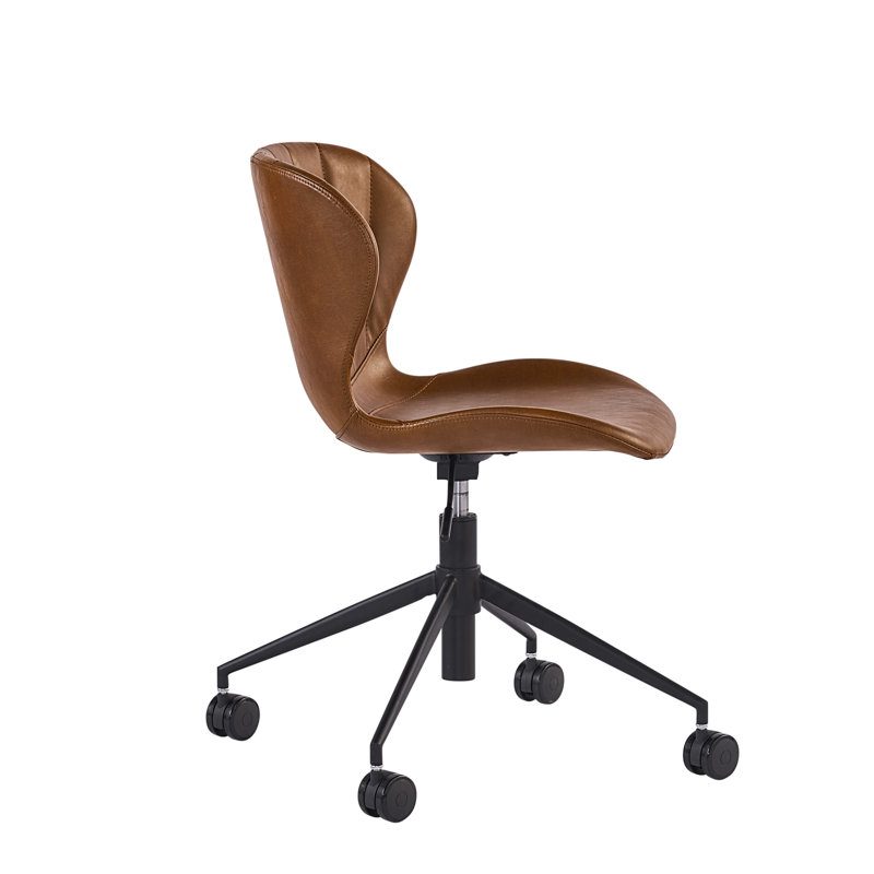 Charlesville Task Chair - Brown, Brown