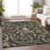 Premium Machine Washable Prisco Black Rug