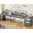 L-Shaped Computer Desk with Power Outlet-761660452
