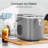 COWSAR 26 Lb. lb. Daily Production Bullet Ice Countertop Ice Maker,9 Ice Cubes Ready in 6 Mins,2 Ice Cube Sizes Available,Automatic Cleaning-88061392