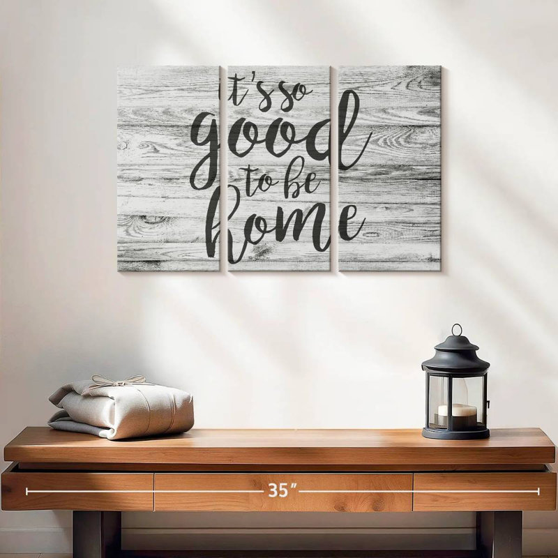 So Good To Be Home Typography I, 14" H x 23" W