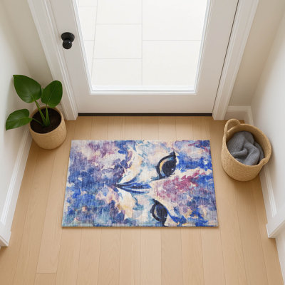 Machine Washable Indoor/Outdoor Jenning ACN2274 Animal Rug