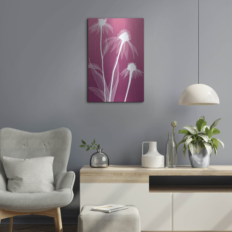 "Floral 5" par GraphINC, H 24 po x l 16 po