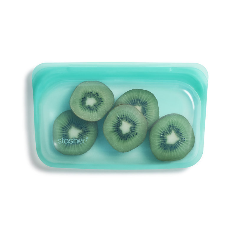 Stasher Snack Bag, Green