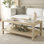 Nadeau Raffia 2 Shelf Coffee Table