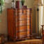 Buffet brun massif et bois manufacturé