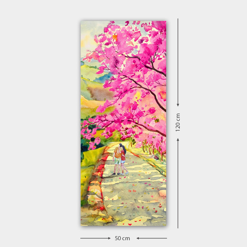 Peinture sur toile tendue