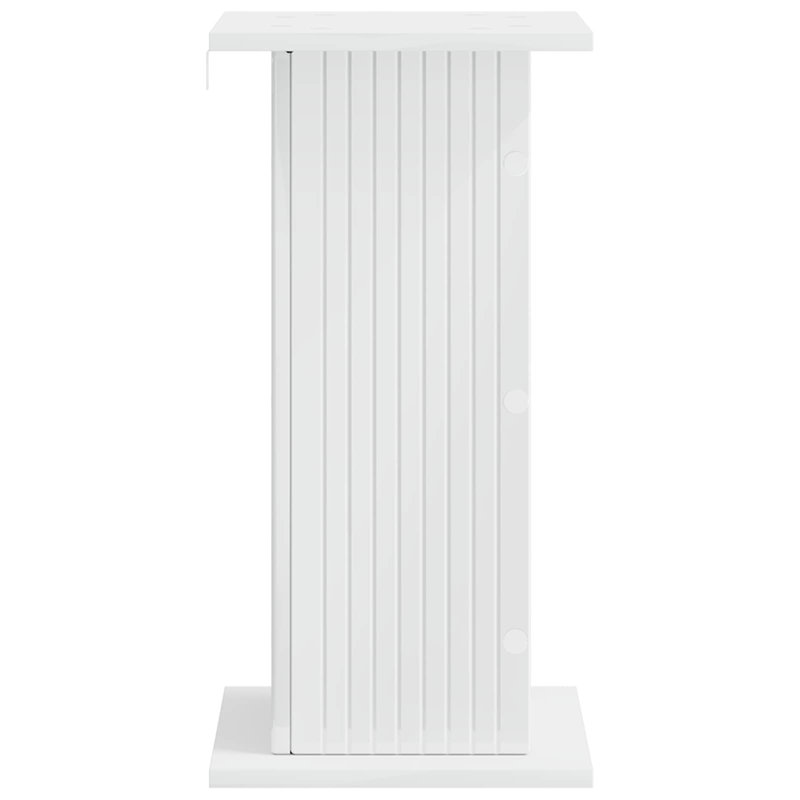 1 Tier Plant Stand, High Gloss White
