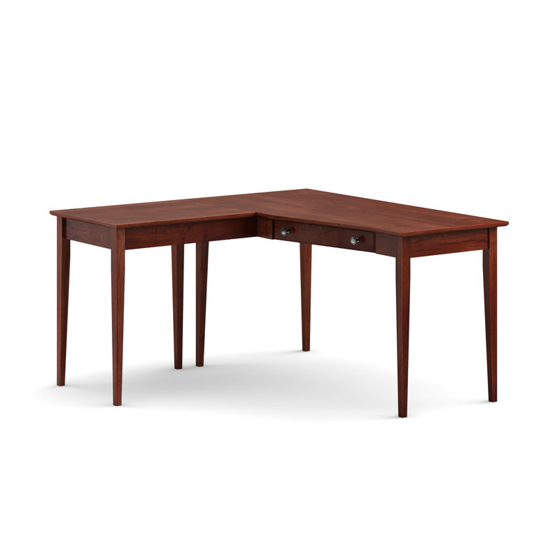 Bureau en bois massif gauche Malani, Cerisier Washington