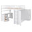 Loft Bed With Drawers, Desk And Wardrobe-1223500683-1223500680