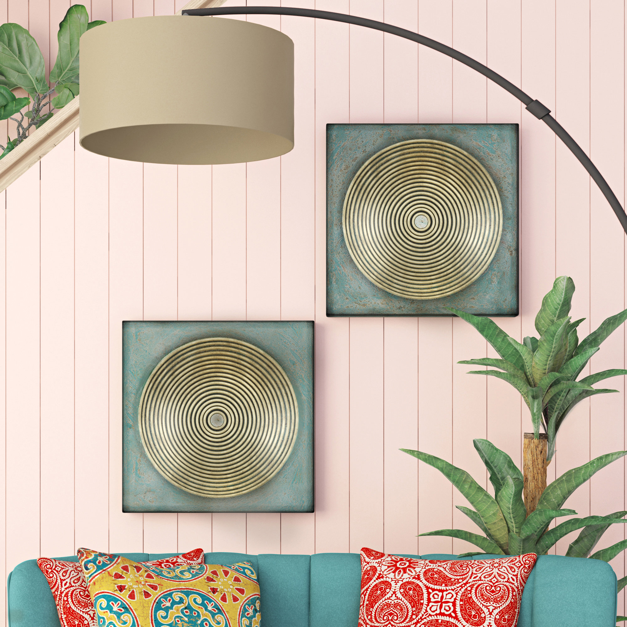 Union Rustic Contemporary Square Wall Décor & Reviews | Wayfair