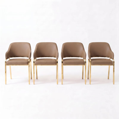 48cm H Upholstered Cantilever Chair