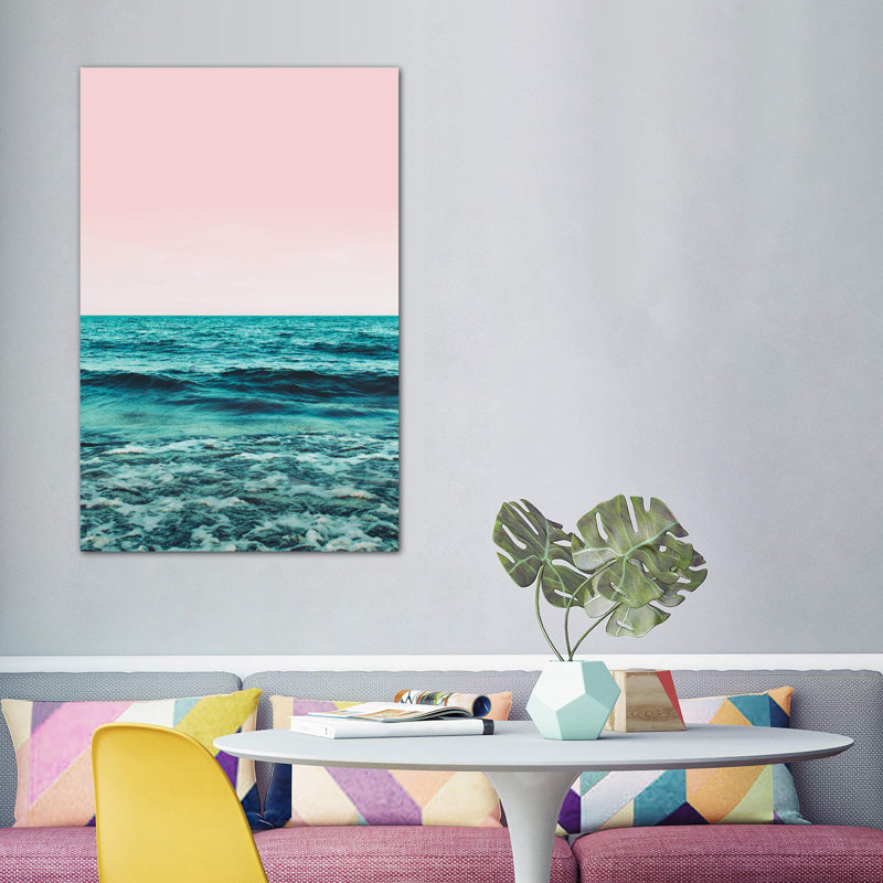 Ocean by 83 Oranges - Wrapped Canvas Print, 152.5 cm H x 101.5 cm W