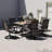 Decedric 4/6 Person Dining Set with Swirl Chairs-112205000-113627923-113627926