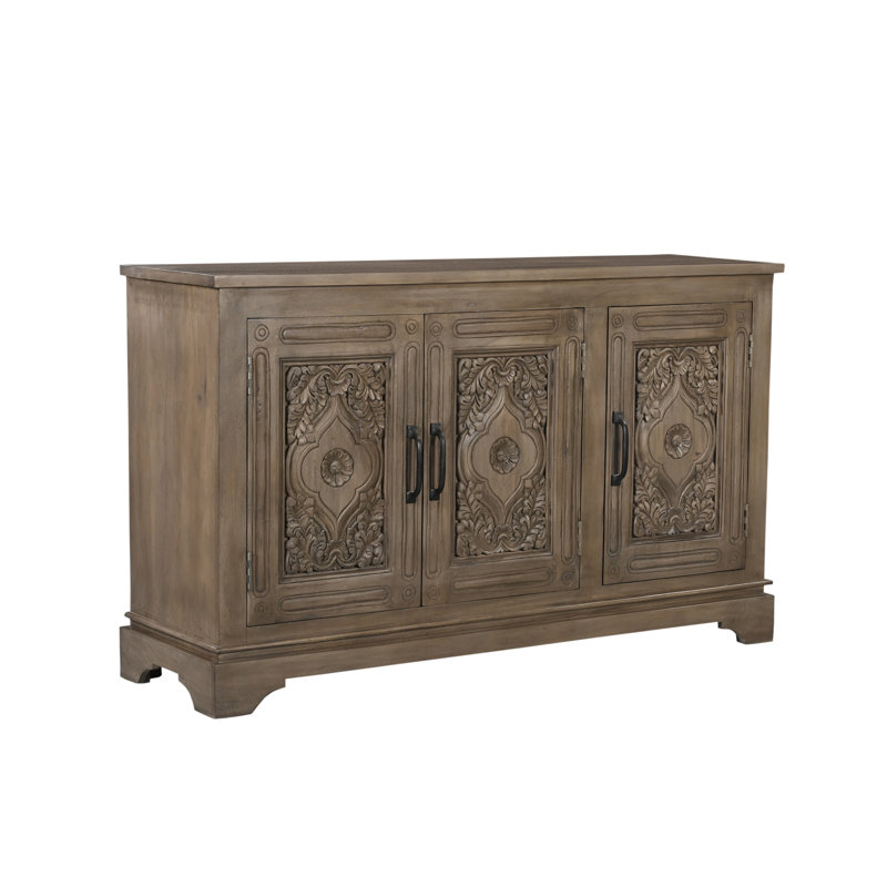 Buffet en bois massif 59 po Berlene