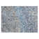 Machine Washable Indoor/Outdoor Xhevrie Blue Rug