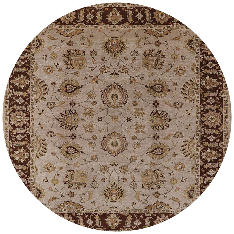 Oriental Indoor Rug, Round 8'