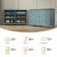 Commode double 6 tiroirs 47,2 po Amarilys-335585533