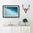 Kaafu Atoll Beach in the Maldives in Abstract - Picture Frame Graphic Art Print-55767404-55767408