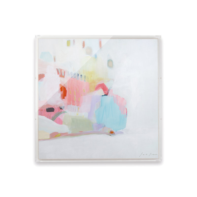 Round Top by Leslie Gaworecki, Shadow Box, 28" H x 28" W
