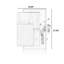 Art mural noir et blanc rectangulaire en grès-1437559078-1437559083