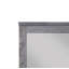 Miroir rustique à finition chêne gris