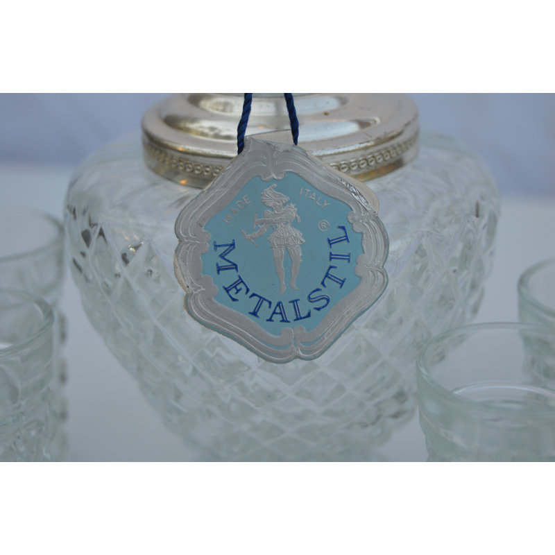 7 - Piece Glass Beverage Server Set