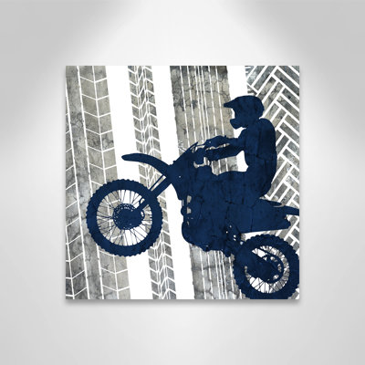 Juvenile Motocross Motocross 3 Canvas Art