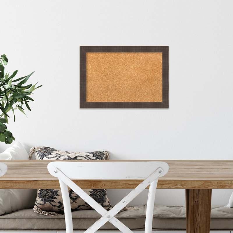Babillard mural, Naturel - brun clair, H 1 pi 6 po x l 1 pi 2 po
