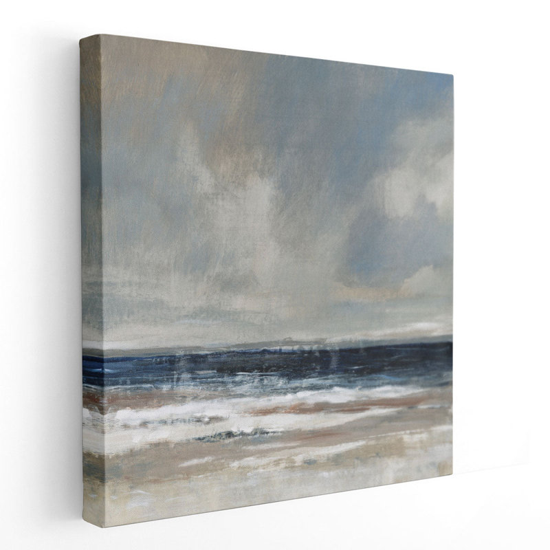 Embellished Distant Land II - reproduction d'art sur toile, H 16 po x l 16 po