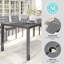 Table de salle à manger de patio 62 "avec trou pour parasol Martha Stewart Bedford-109713843-124299451