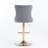 Swivel Velvet Barstools with Adjusatble Seat Height-1880070280-1880070260