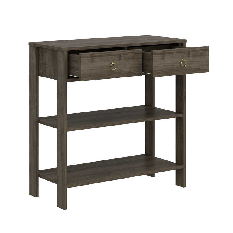 Console 35,4 po Celis, Brun