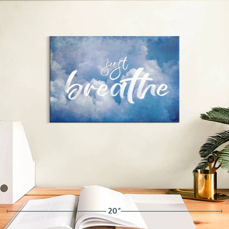 Just Breathe Zen III, H 8 po x l 12 po