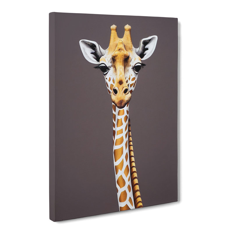 Giraffe Urban - Wrapped Canvas, 76cm H x 50cm W x 3cm D
