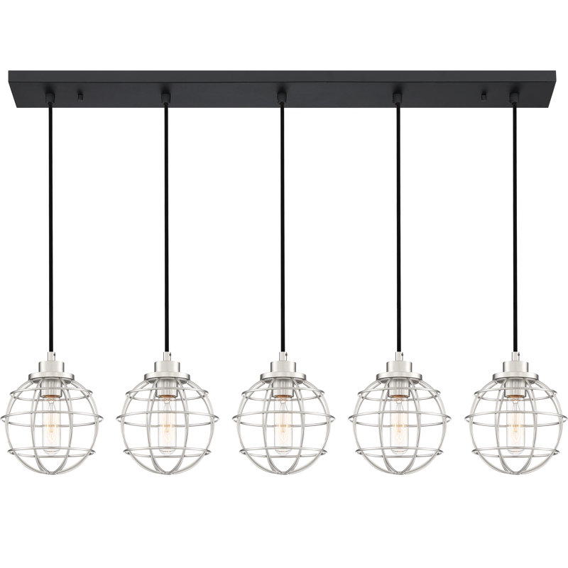 Cleland 5 - Light Kitchen Island Pendant