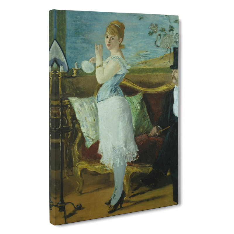 Nana by Edouard Manet - Wrapped Canvas Painting, 50cm H x 35cm W x 3cm D